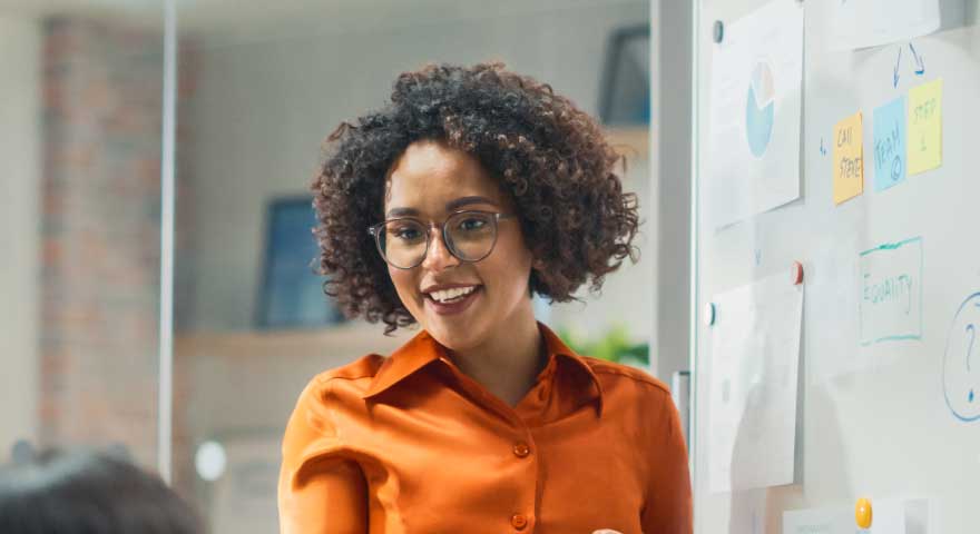 headshot of woman smiling
